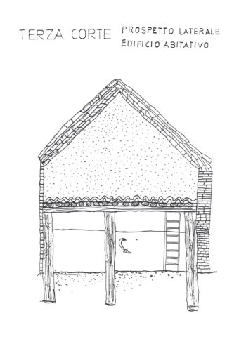 particolari terza corte laterale edif abitativo
