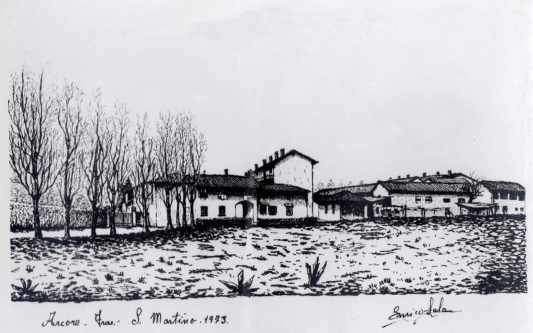 Disegno di Enrico Sala 1973