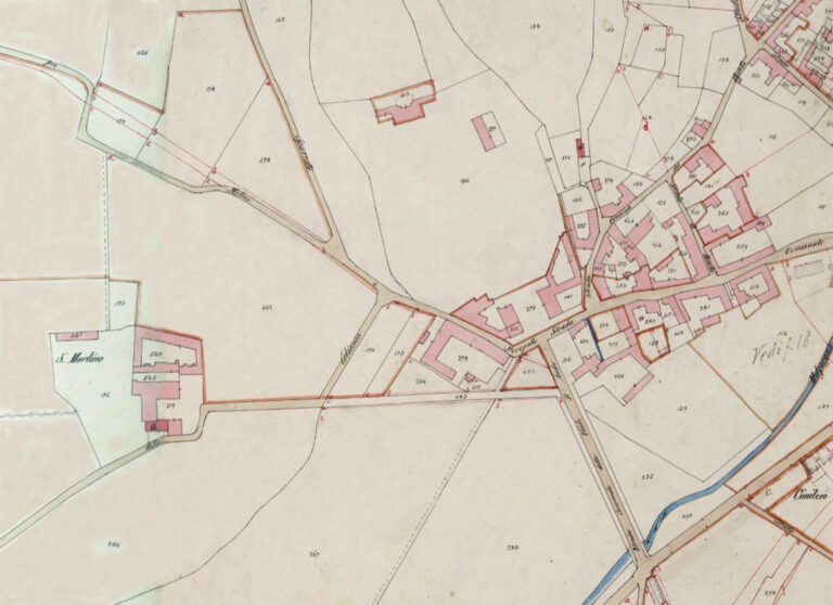 La mappa originale con aggiunta della parte mancante (aggiunta)