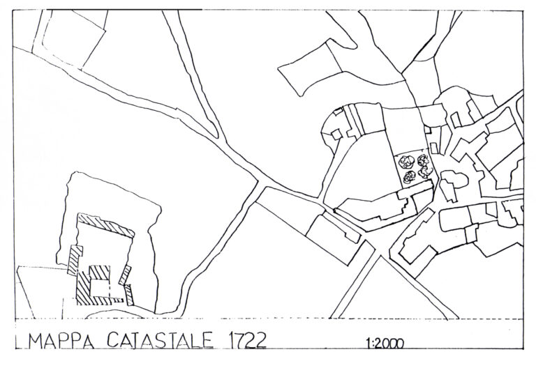 La mappa del 1722